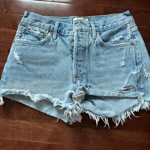 Agolde jean shorts